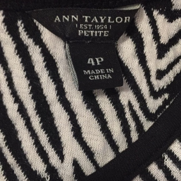 Zebra Print Dress Sz 4P - Picture 4 of 5